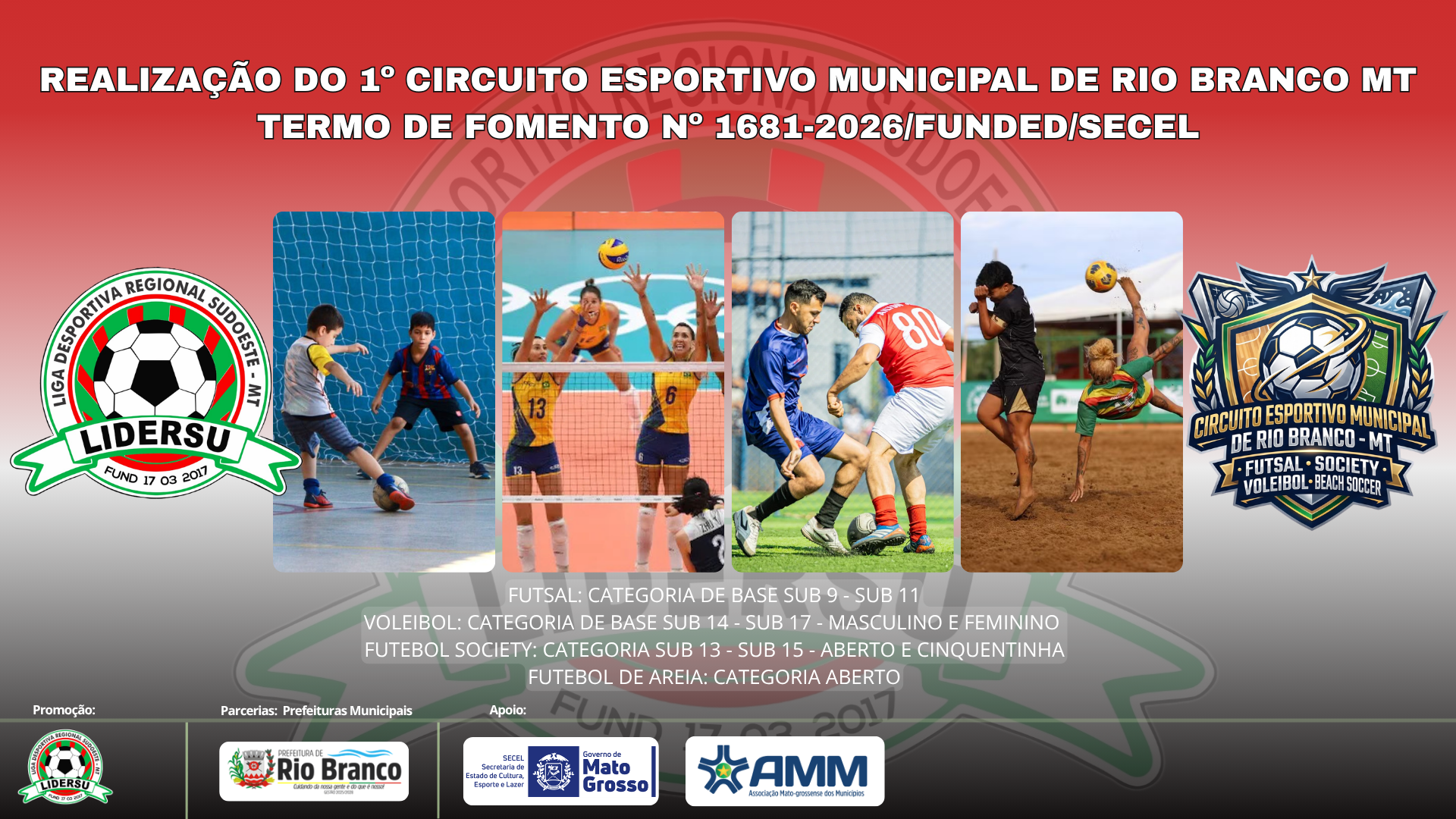 1º Circuito Esportivo Municipal de Rio Branco promove integração e incentivo ao esporte